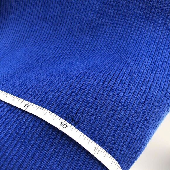 ‎Bardot Collar Knit Dress in Cobalt - Picture 4 of 12